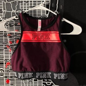 Victoria Secret/ Pink high neck sports bra